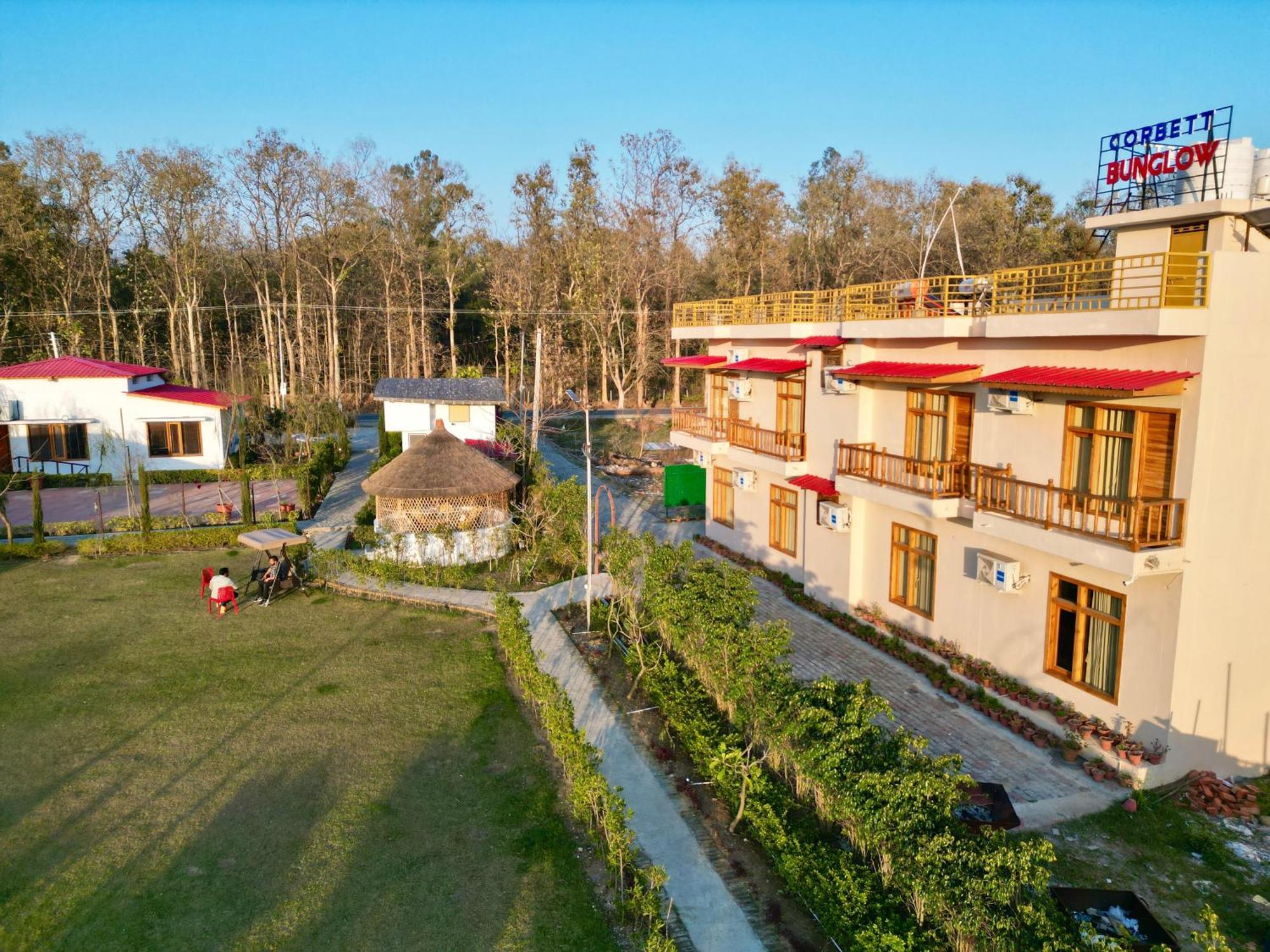 Corbett Bungalow , Jim Corbett Rāmnagar Exteriör bild
